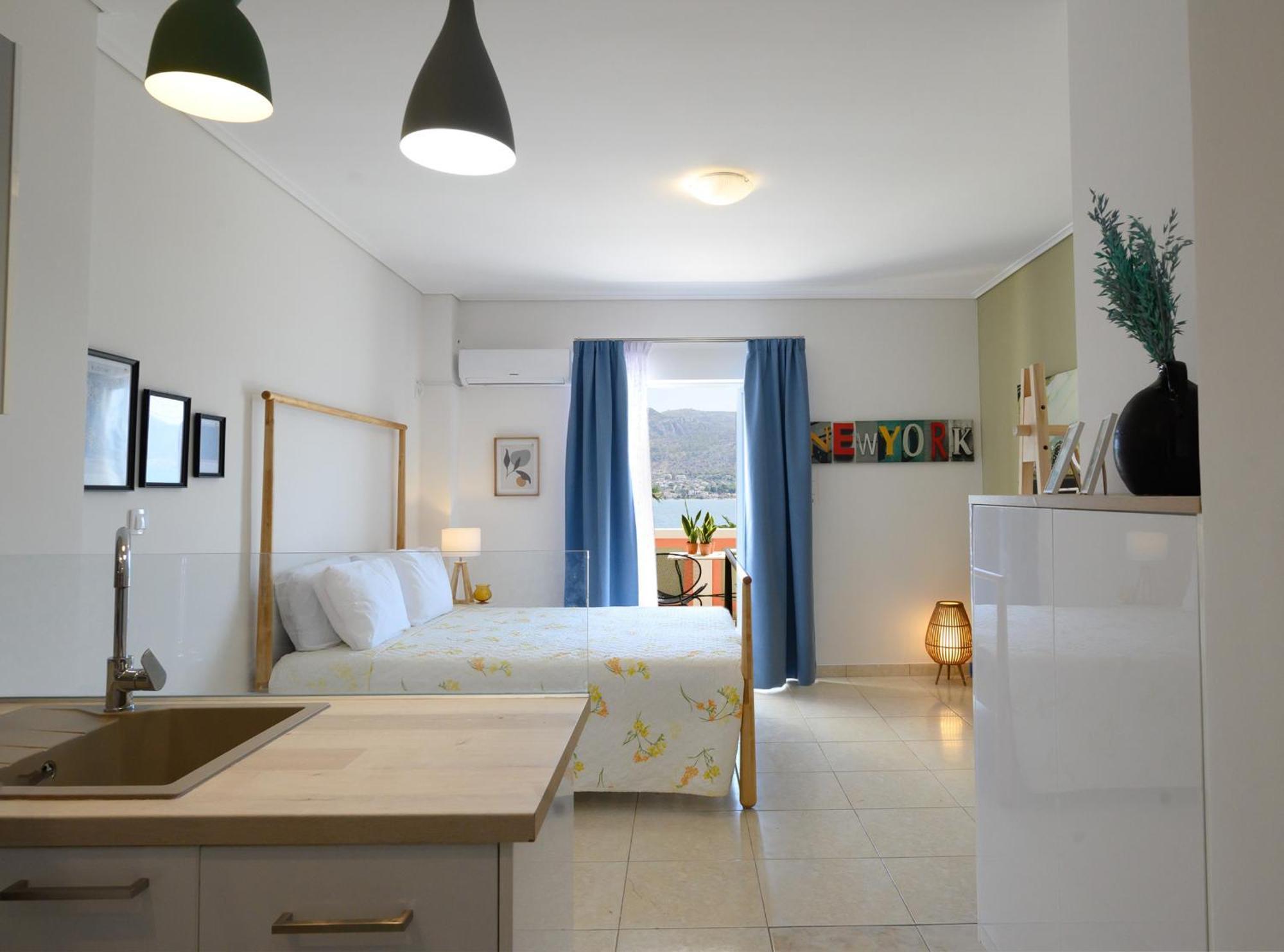 Seaside Apartment Salamina Exterior foto